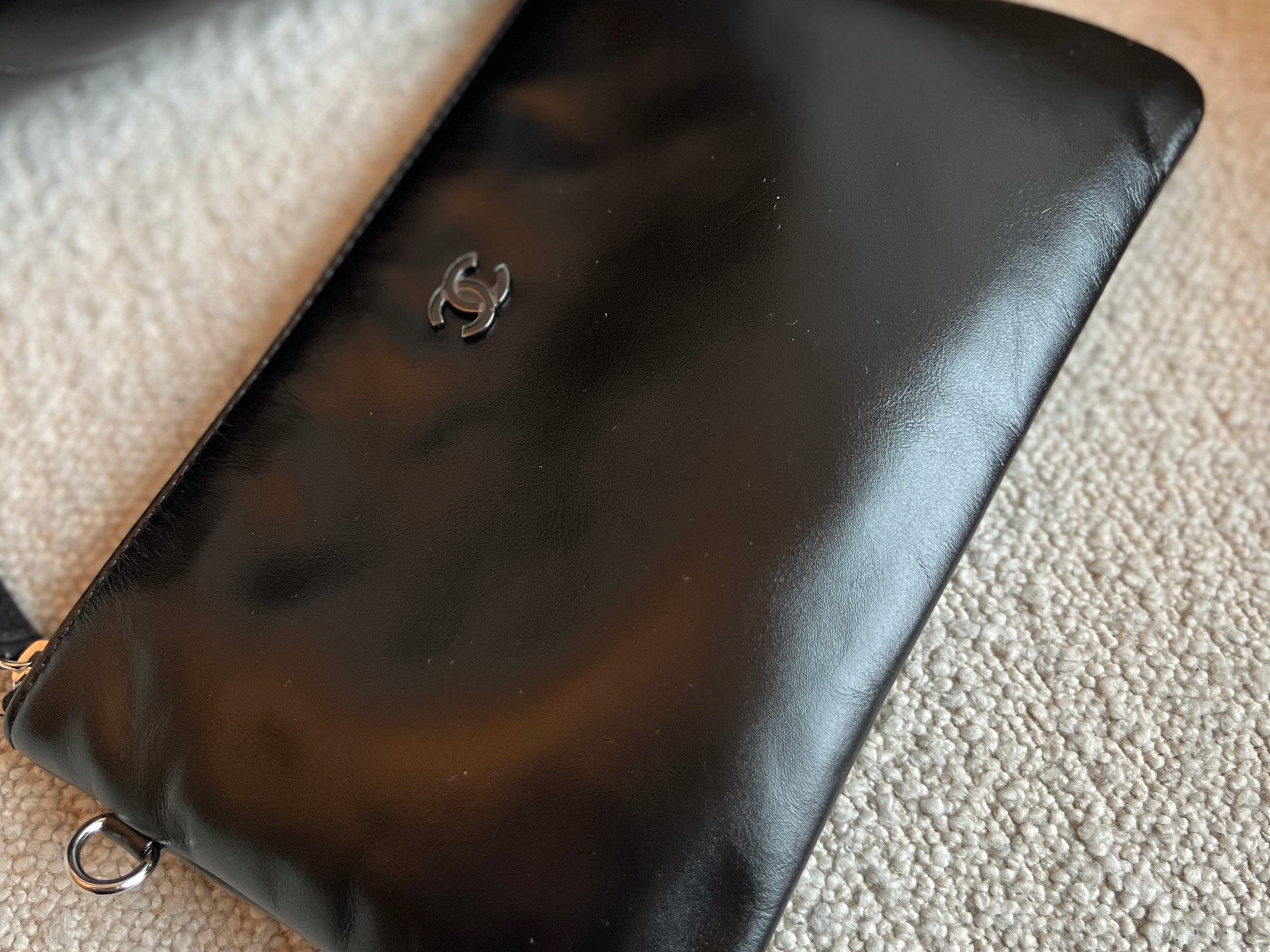Buy CHANEL Small 22 Bag SO Black Calfskin Black Hardware Buy CHANEL Small 22 Bag SO Black Calfskin Black Hardware