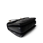 CHANEL Handbag Trendy CC / Black Trendy CC Black Lambskin Quilted Small Light Gold Hardware - Redeluxe