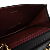 CHANEL Handbag Vintage Black Lambskin Quilted Single Full Flap Shoulder Bag Gold Hardware - Redeluxe