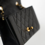 CHANEL Handbag Vintage Diana Flap Small Lambskin Quilted Single Flap GHW - Redeluxe