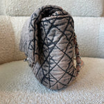 CHANEL Handbag Washed Denim Quilted Small Denimpression Flap Rose Clair Silver Hardware - Redeluxe