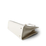 CHANEL Handbag White Chanel 22P Small White Zipped Shopping Bag - Redeluxe