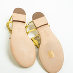 CHANEL Handbag Yellow 20S CC Yellow Sandals Size 39 - Redeluxe