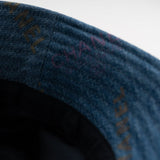 CHANEL Hat Blue 22P Blue Denim Cloche Bucket Hat M - Redeluxe