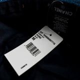 CHANEL Hat Blue 22P Blue Denim Cloche Bucket Hat M - Redeluxe