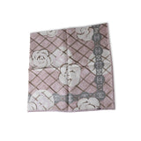 CHANEL Scarf Pink CC Square Scarf Pink - Redeluxe