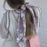 CHANEL Scarf Pink CC Square Scarf Pink - Redeluxe