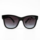 CHANEL Sunglasses Black Black CC Sunglasses 5380-A - Redeluxe