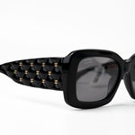 CHANEL Sunglasses Black Black CC Sunglasses 5483-A gold cc - Redeluxe