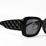 CHANEL Sunglasses Black Black CC Sunglasses 5483-A gold cc - Redeluxe