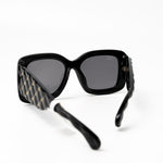 CHANEL Sunglasses Black Black CC Sunglasses 5483-A gold cc - Redeluxe