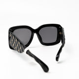CHANEL Sunglasses Black Black CC Sunglasses 5483-A gold cc - Redeluxe