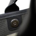 CHANEL Tote 22A Grey Deauville Shopping Tote Small Silver Hardware - Redeluxe