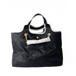 CHANEL Tote 23M Coco Maxi Beach Shopping Tote Black Quilted - Redeluxe