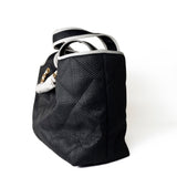 CHANEL Tote 23M Coco Maxi Beach Shopping Tote Black Quilted - Redeluxe