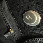CHANEL Tote Chanel 20P Small/ Medium Deauville Shopping Tote Studded LGHW - Redeluxe