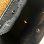 CHANEL Tote Chanel 20P Small/ Medium Deauville Shopping Tote Studded LGHW - Redeluxe