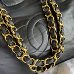 CHANEL Tote Chanel Black Vintage Lambskin Shopping Bag Tote 24K GHW - Redeluxe