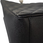 CHANEL Tote Grand Shopping Tote (GST) Black Caviar Quilted Gold Hardware - Redeluxe