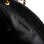 CHANEL Tote Grand Shopping Tote (GST) Black Caviar Quilted Gold Hardware - Redeluxe
