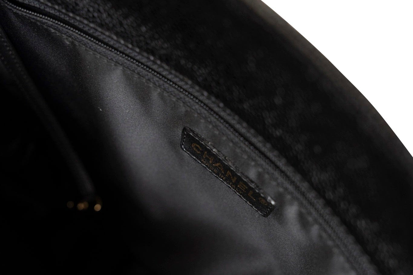 CHANEL Tote Grand Shopping Tote (GST) Black Caviar Quilted Gold Hardware - Redeluxe