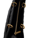 CHANEL Tote Grand Shopping Tote (GST) Black Caviar Quilted Gold Hardware - Redeluxe