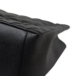 CHANEL Tote Grand Shopping Tote (GST) Black Caviar Quilted Gold Hardware - Redeluxe