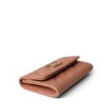 CHANEL Wallet Beige 23P Rose Beige Caviar Quilted Flap O Card Holder - Redeluxe