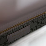 Christian Dior Handbag Christian Dior Mini Lady Dior Lotus Cannage  Pale Lilac Pink Pearlescent Lambskin - Redeluxe