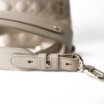 Christian Dior Handbag Small Lady Dior Beige Cannage Lambskin Bag - Redeluxe