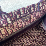 Christian Dior Tote Dior Burgundy Book Tote Medium - Redeluxe