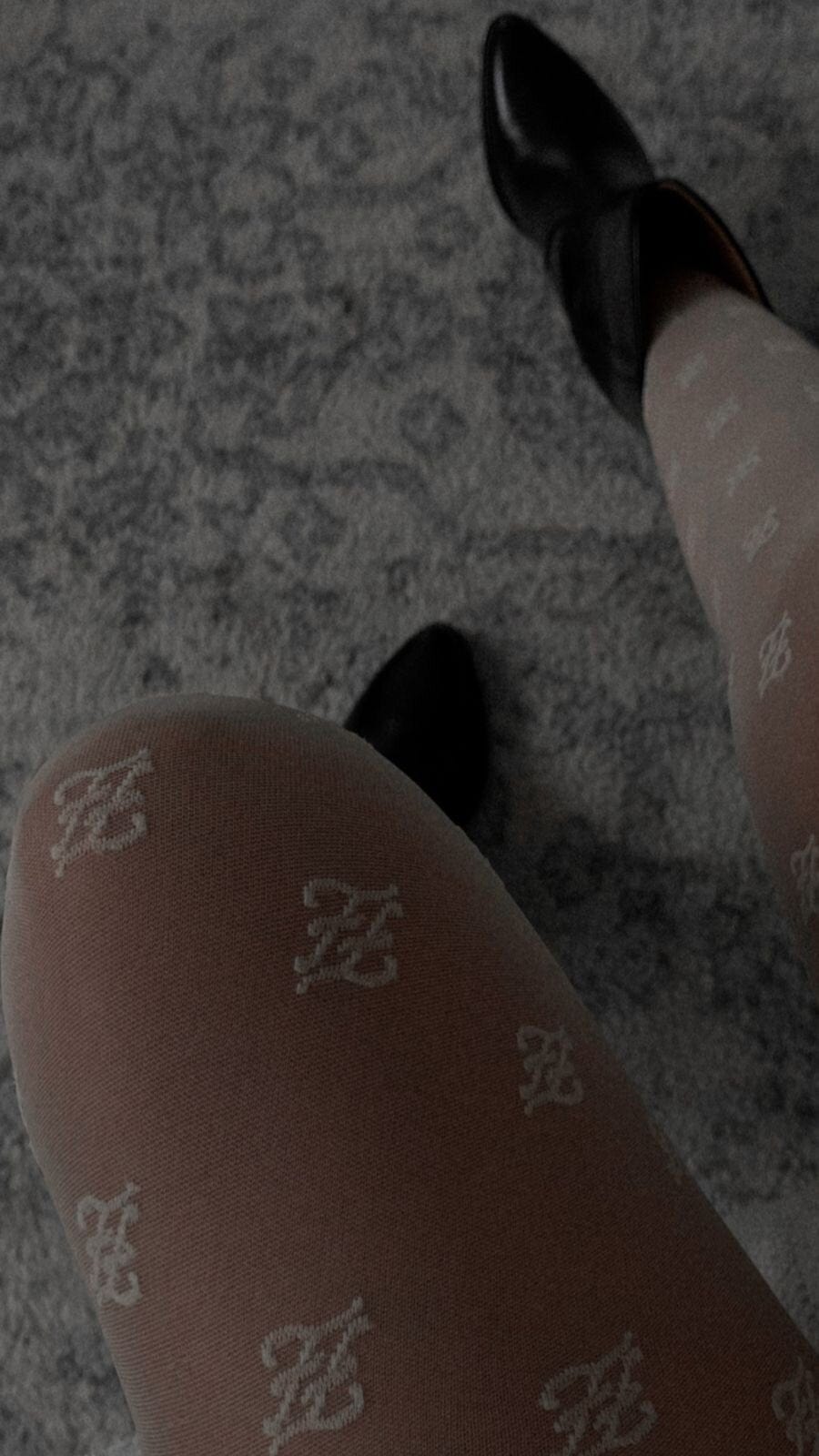 Fendi Tights Cream Fendi Tights Ivory - SMALL - Redeluxe