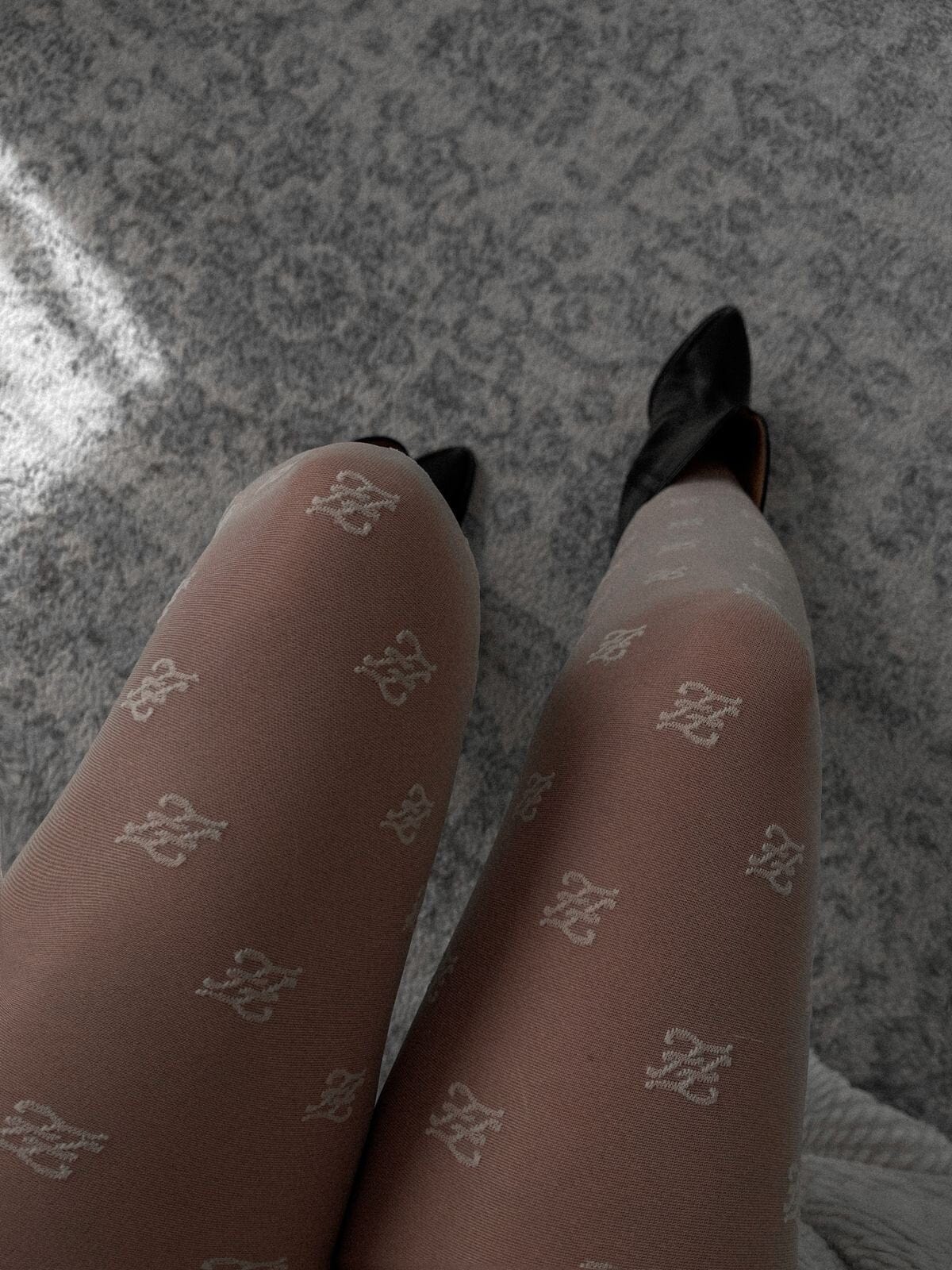 Fendi Tights Cream Fendi Tights Ivory - SMALL - Redeluxe