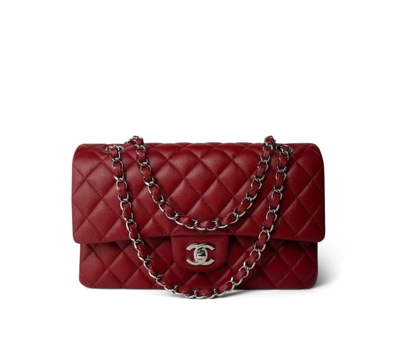 CHANELケース付きレア商品ダークレッド ケース付き foto_68_d2b1d4a0-13a0-413e-