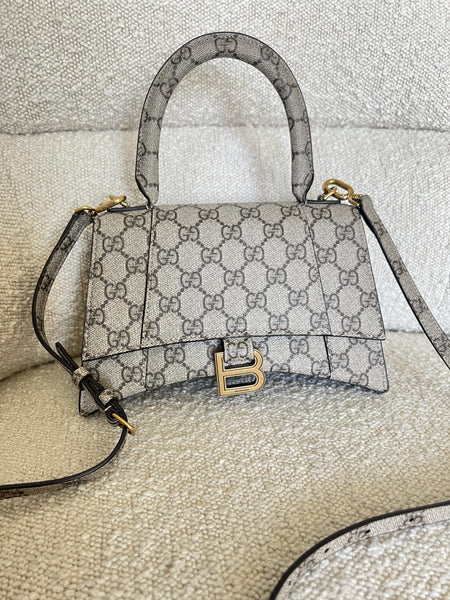 Gucci x Balenciaga The Hacker Project Small Hourglass Top Handle