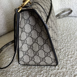 Gucci Handbag Gucci x Balenciaga The Hacker Project Small Hourglass Top Handle Bag Beige /Ebony - Redeluxe
