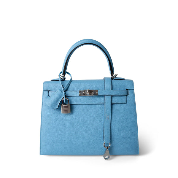 Kelly Sellier 25 Bleu Celeste Palladium Plated U Stamp – REDELUXE