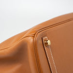Hermes Handbag Birkin 30 Gold Veau Epsom Leather Gold Plated Stamp A - Redeluxe
