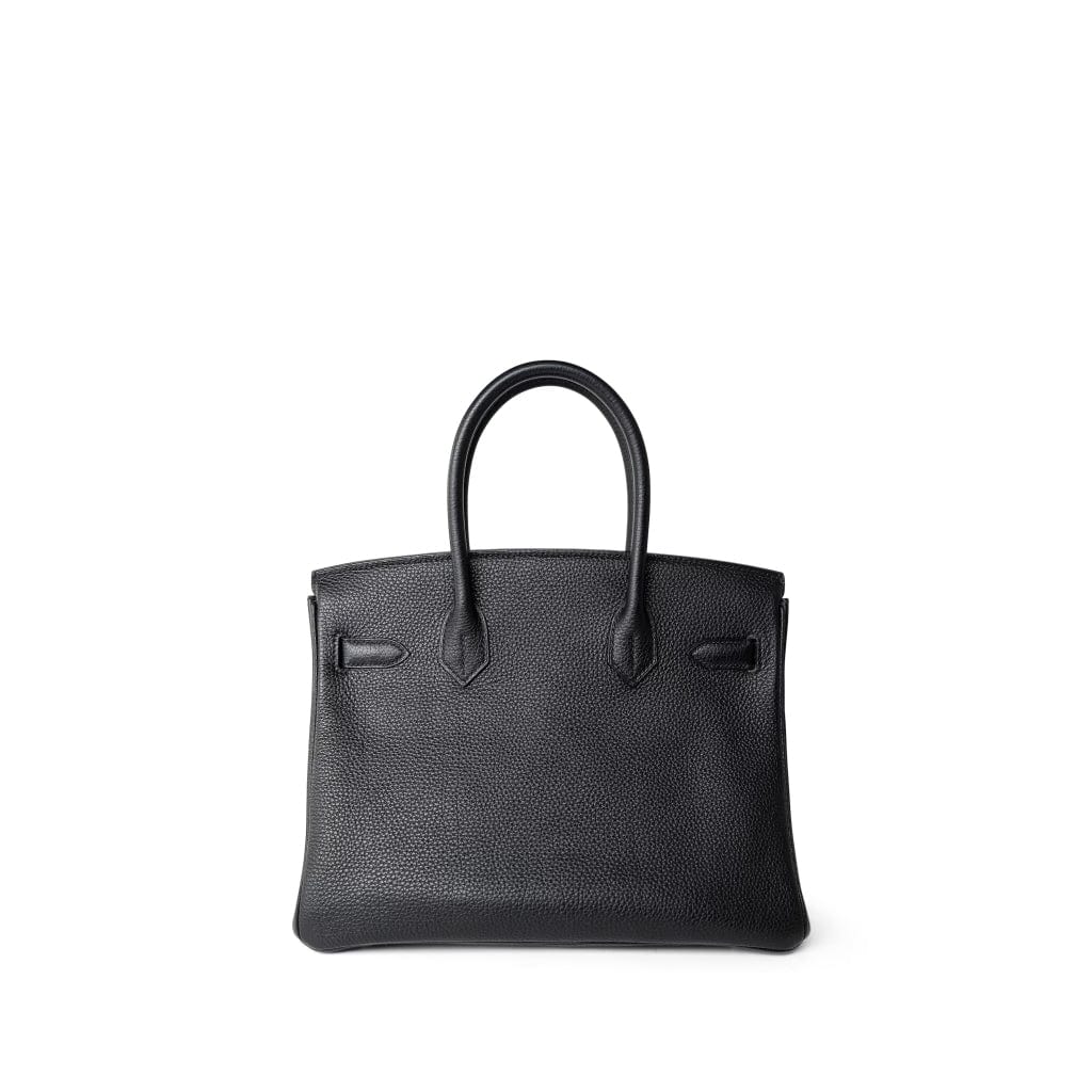 Birkin 30 Noir Togo Rose Gold Plated Hardware D Stamp – REDELUXE