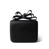 Hermes Handbag Black Constance 18 Black Box Calfskin Gold Plated A Stamp - Redeluxe