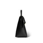 Hermes Handbag Black (Copy) Kelly Sellier 28 Black Epsom Gold Plated C Stamp - Redeluxe