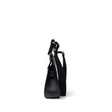 Hermes Handbag Black Mini Jypsiere Black Evergrain Calfskin w/ Wooly Strap Gold Plated B Stamp - Redeluxe