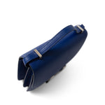 Hermes Handbag Blue / Constance Constance 18 7T Bleu Electrique Chèvre Leather Palladium Plated U Stamp - Redeluxe