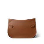 Hermes Handbag Brown Hermes Jypsiere Mini Gold Evercolor / Wooly Strap Gold Plated B Stamp - Redeluxe