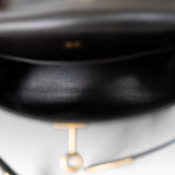 Hermes Handbag Brown / Kelly Kelly Pochette Ebene (Brown) Swift Leather Gold Plated Hardware H Square Stamp - Redeluxe