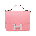 Hermes Handbag Constance 18 Rose Confetti Epsom Leather - Redeluxe