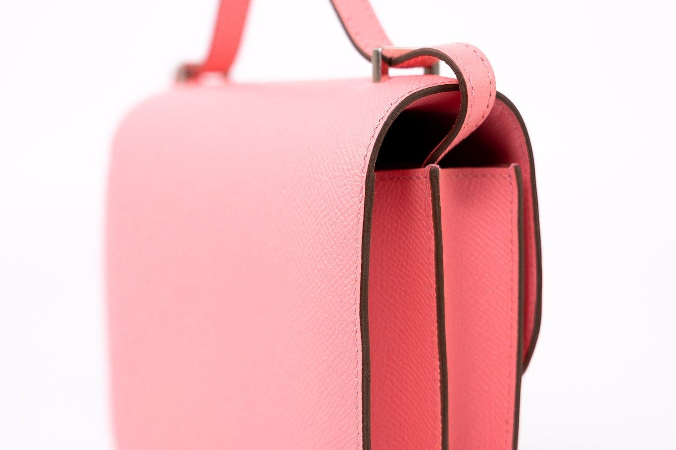 Hermes Handbag Constance 18 Rose Confetti Epsom Leather - Redeluxe