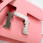 Hermes Handbag Constance 18 Rose Confetti Epsom Leather - Redeluxe