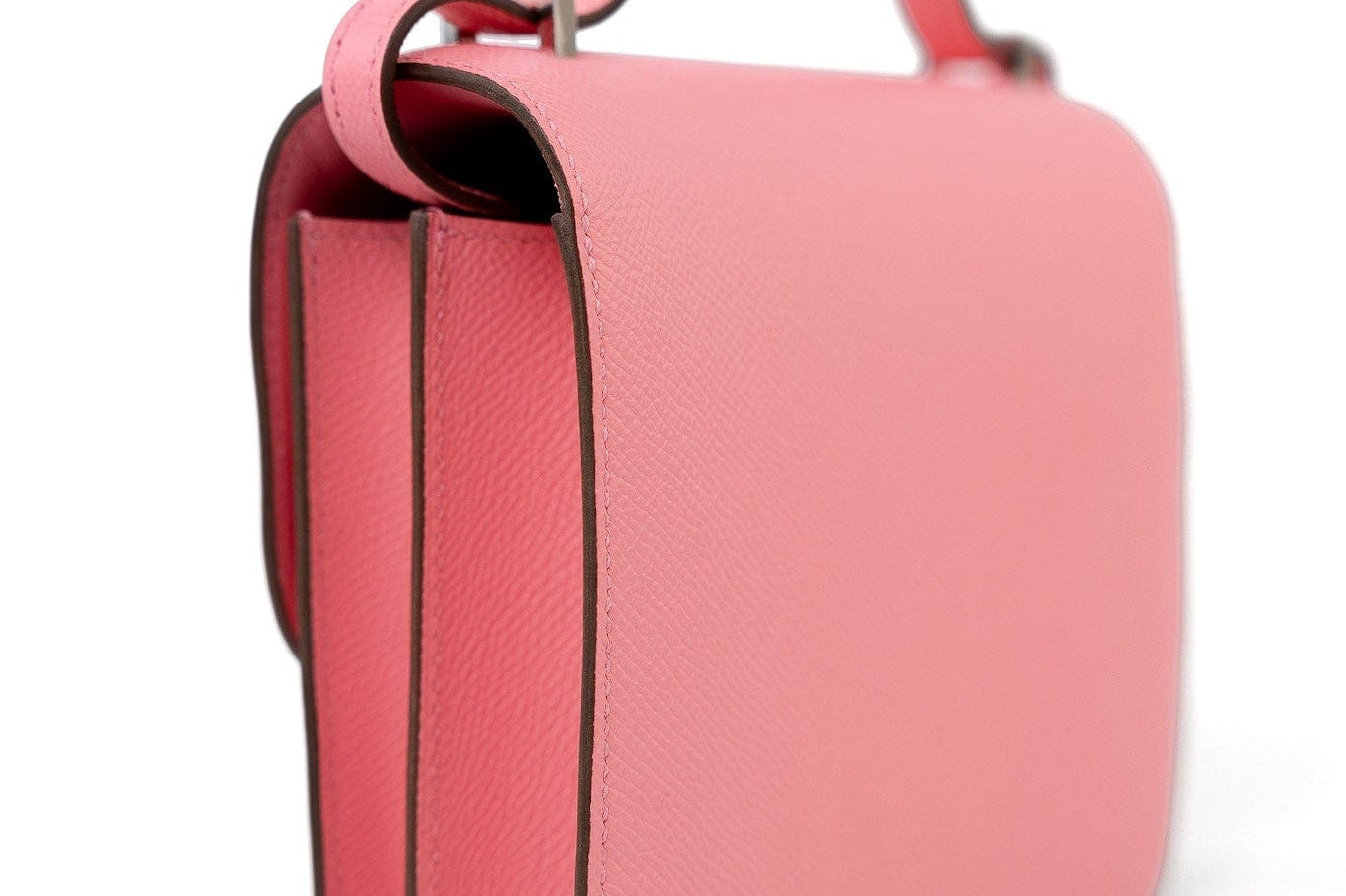 Hermes Handbag Constance 18 Rose Confetti Epsom Leather - Redeluxe