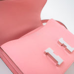 Hermes Handbag Constance 18 Rose Confetti Epsom Leather - Redeluxe